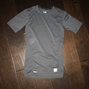 Boys XL tight fit Nike pro shirt